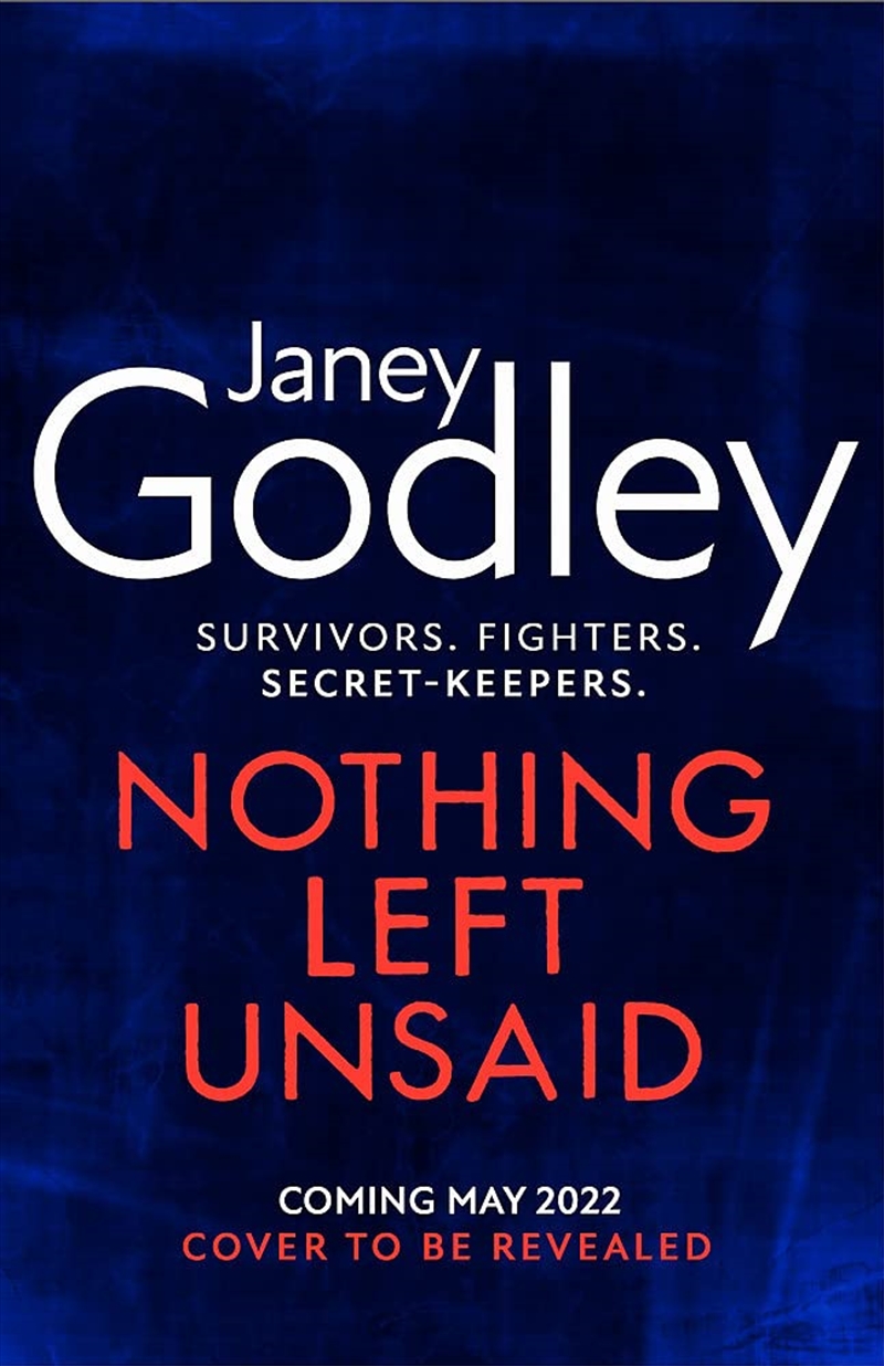 Nothing Left Unsaid/Product Detail/Crime & Mystery Fiction