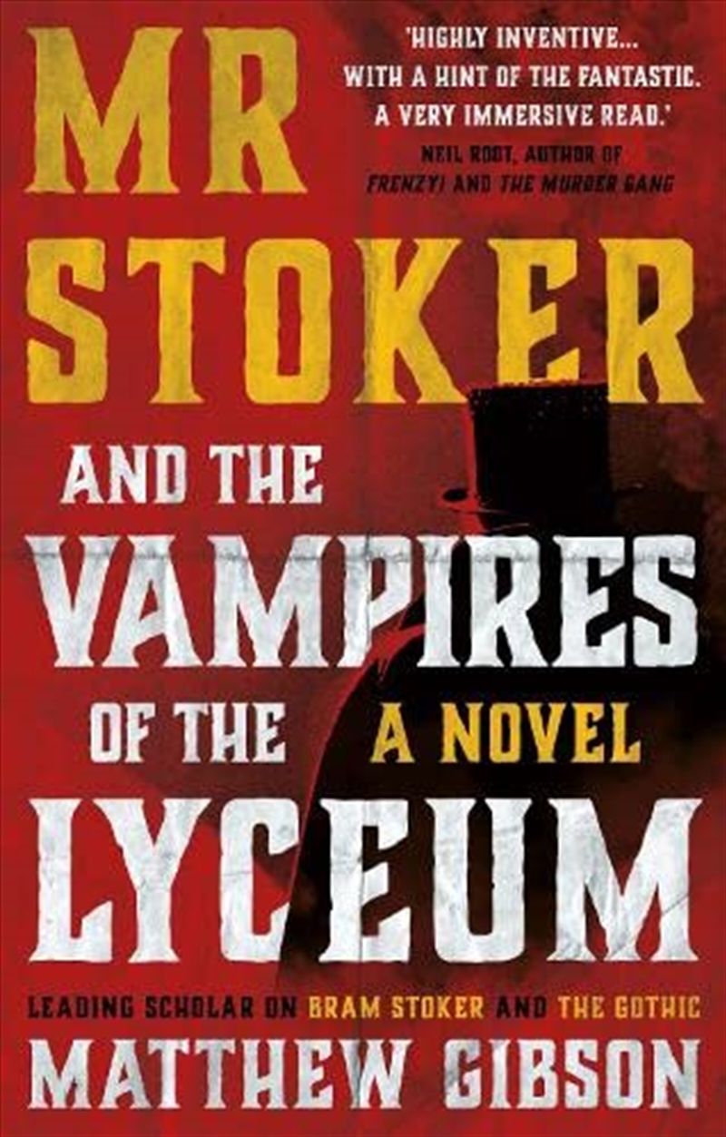 Mr Stoker: and the Vampires of the Lyceum/Product Detail/Crime & Mystery Fiction