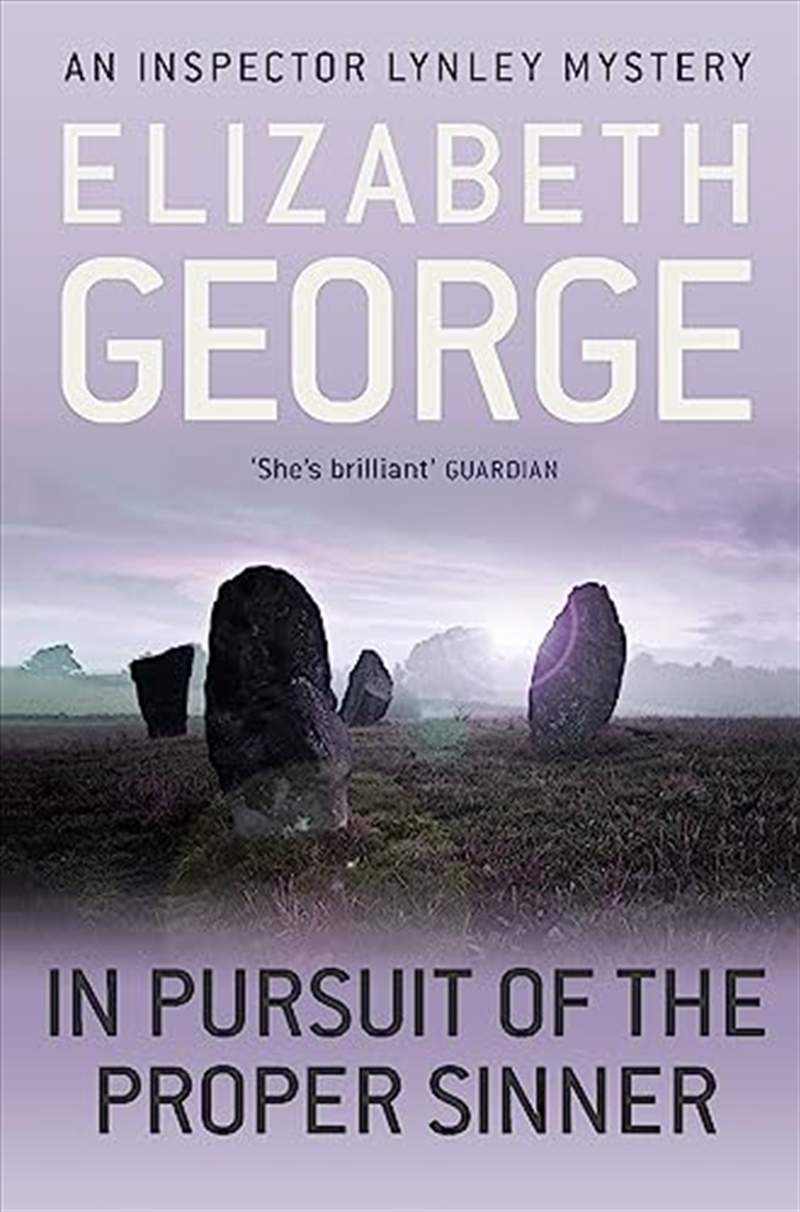 in pursuit of the proper sinner. elizabeth george/Product Detail/Crime & Mystery Fiction