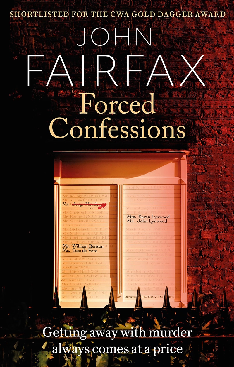 Forced Confessions: SHORTLISTED FOR THE CWA GOLD DAGGER AWARD (Benson and De Vere)/Product Detail/Crime & Mystery Fiction