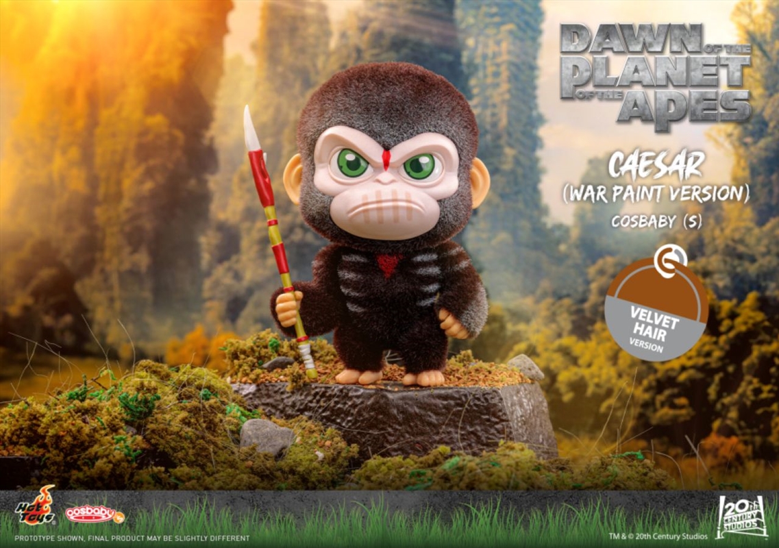 Dawn of the Planet of the Apes - Caesar (War Paint Version) Velvet Hair Cosbaby/Product Detail/Figurines