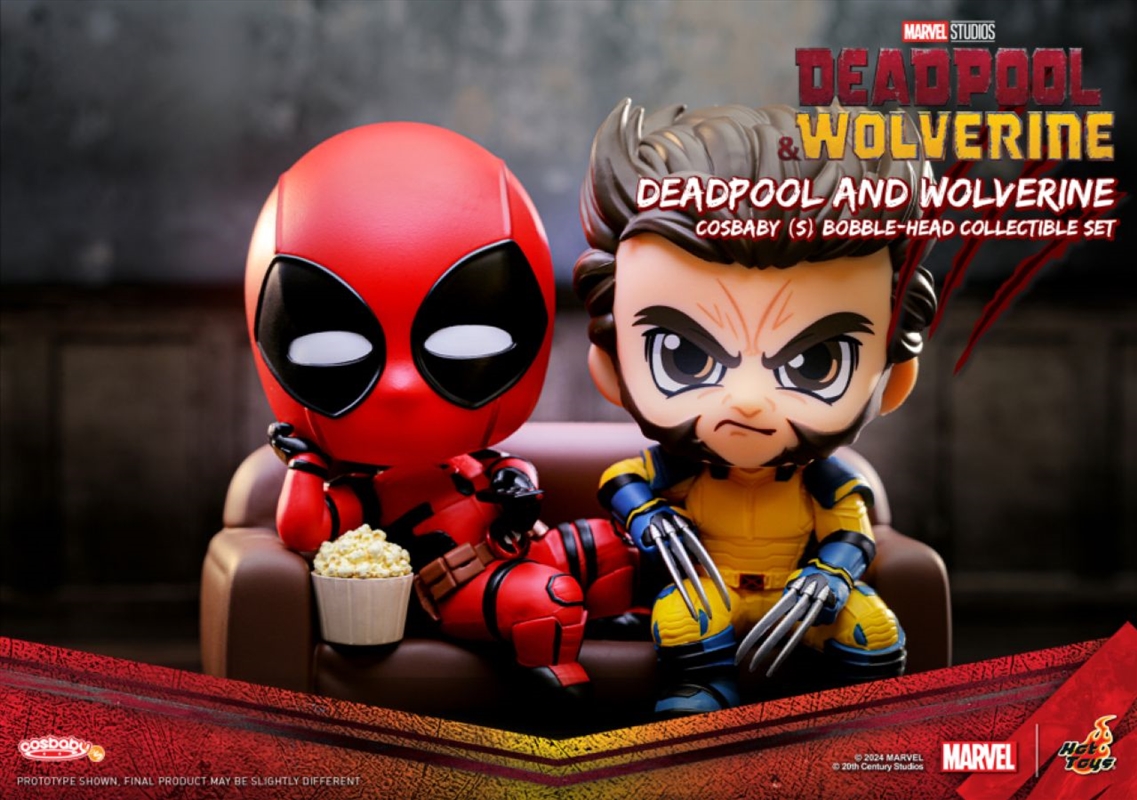 Deadpool 3 - Deadpool & Wolverine Cosbaby [2 Pack]/Product Detail/Figurines