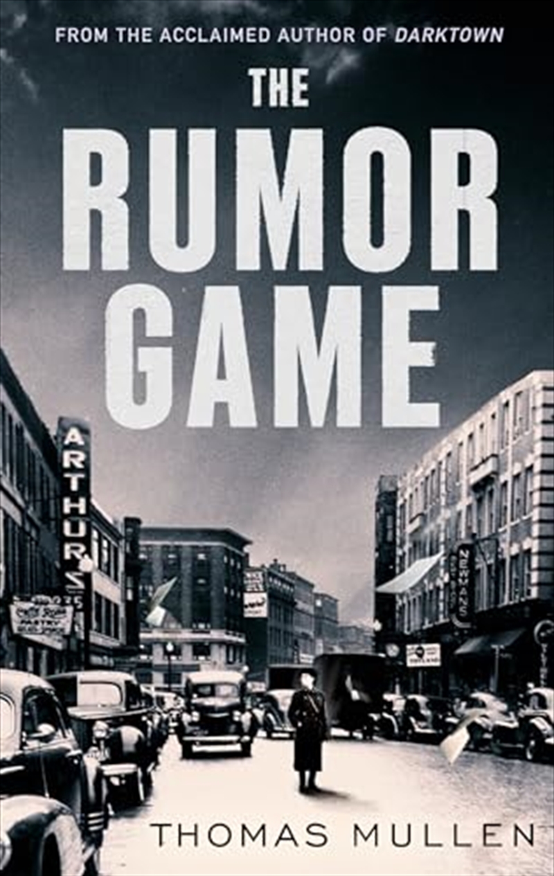 The Rumor Game (hardcover)/Product Detail/Crime & Mystery Fiction