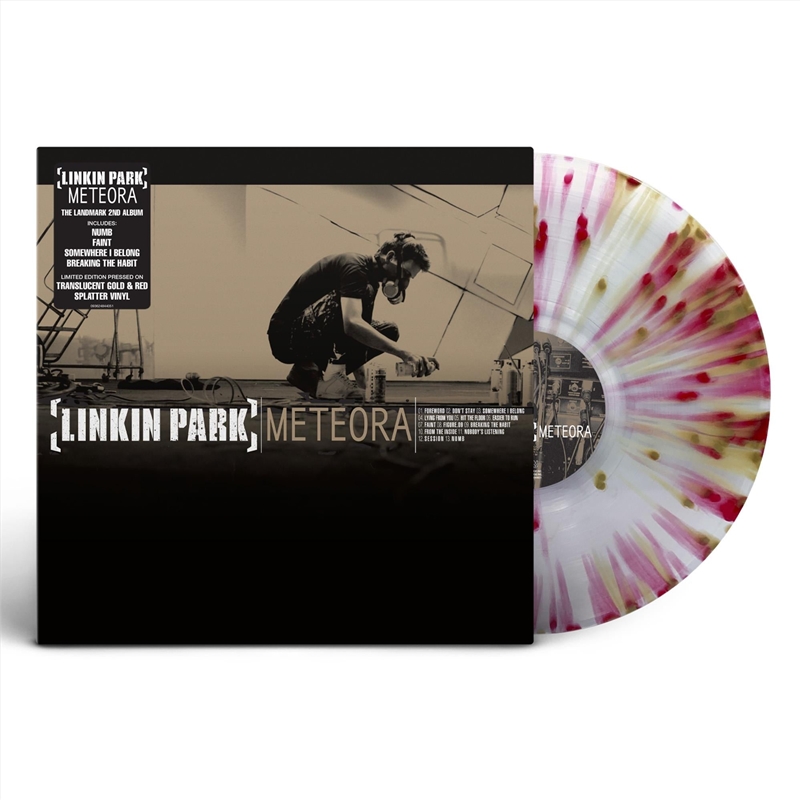 Meteora - Limited Clear / Red / Gold Splatter Vinyl/Product Detail/Rock/Pop