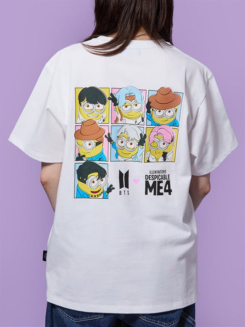 Bts - Bts X Dm4 Official Md Short Sleeve T-Shirt White M/Product Detail/KPOP Merch