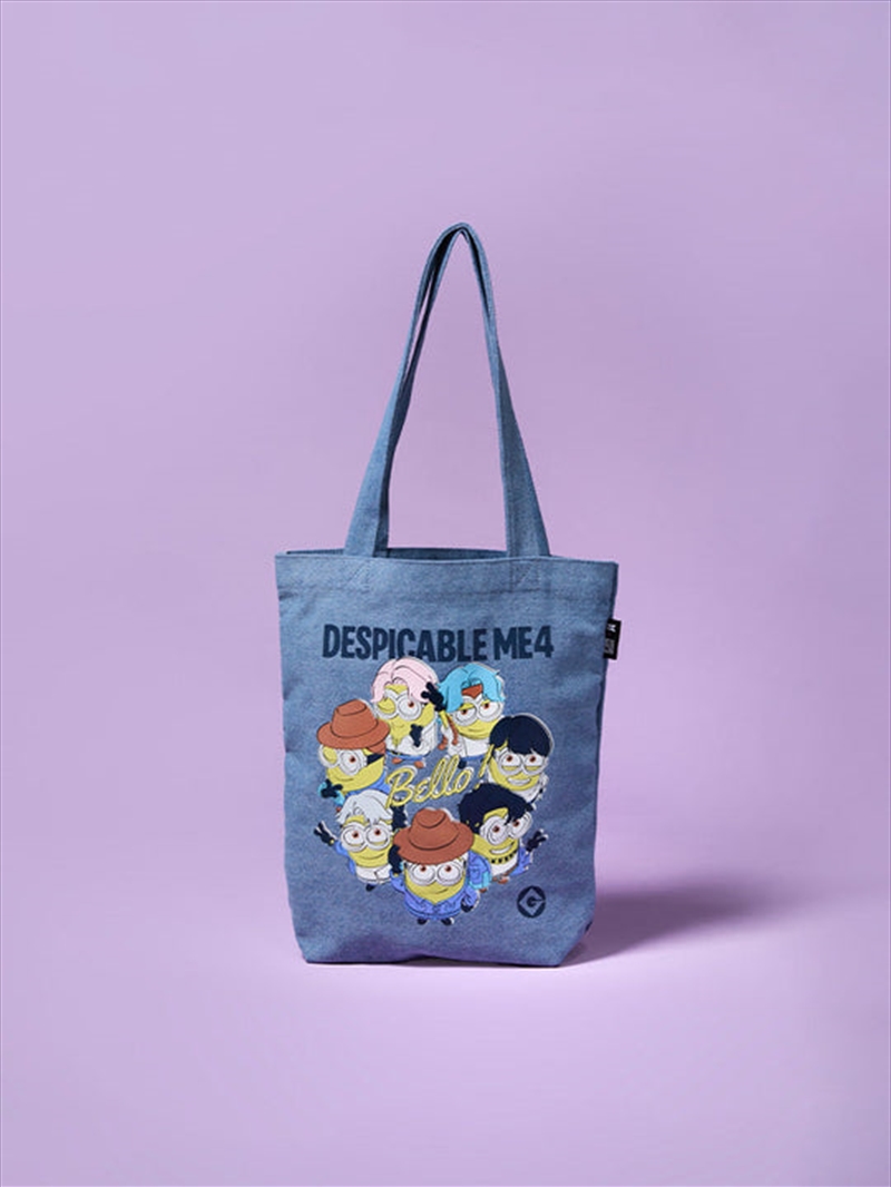 Bts - Bts X Dm4 Official Md Denim Tote Bag/Product Detail/KPOP Merch