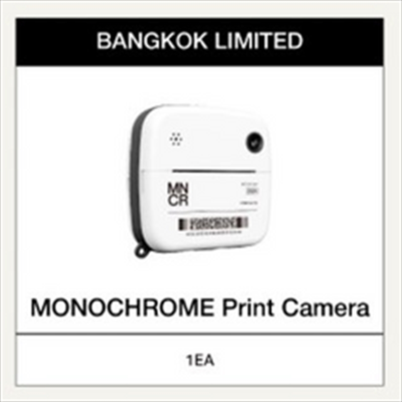 Bts - Pop Up : Monochrome In Bangkok Official Md Print Camera/Product Detail/KPOP Merch