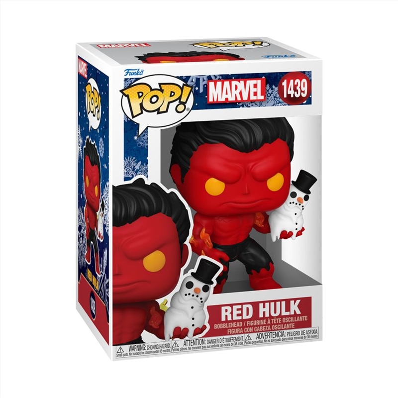 Marvel Comics - Red Hulk Holiday Pop! Vinyl/Product Detail/Standard Pop Vinyl