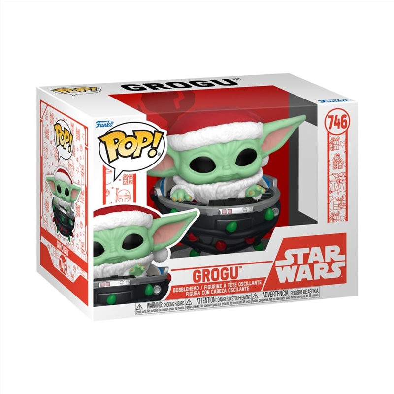 Star Wars: The Mandolorian - Grogu Pram Holiday Pop! Vinyl/Product Detail/TV