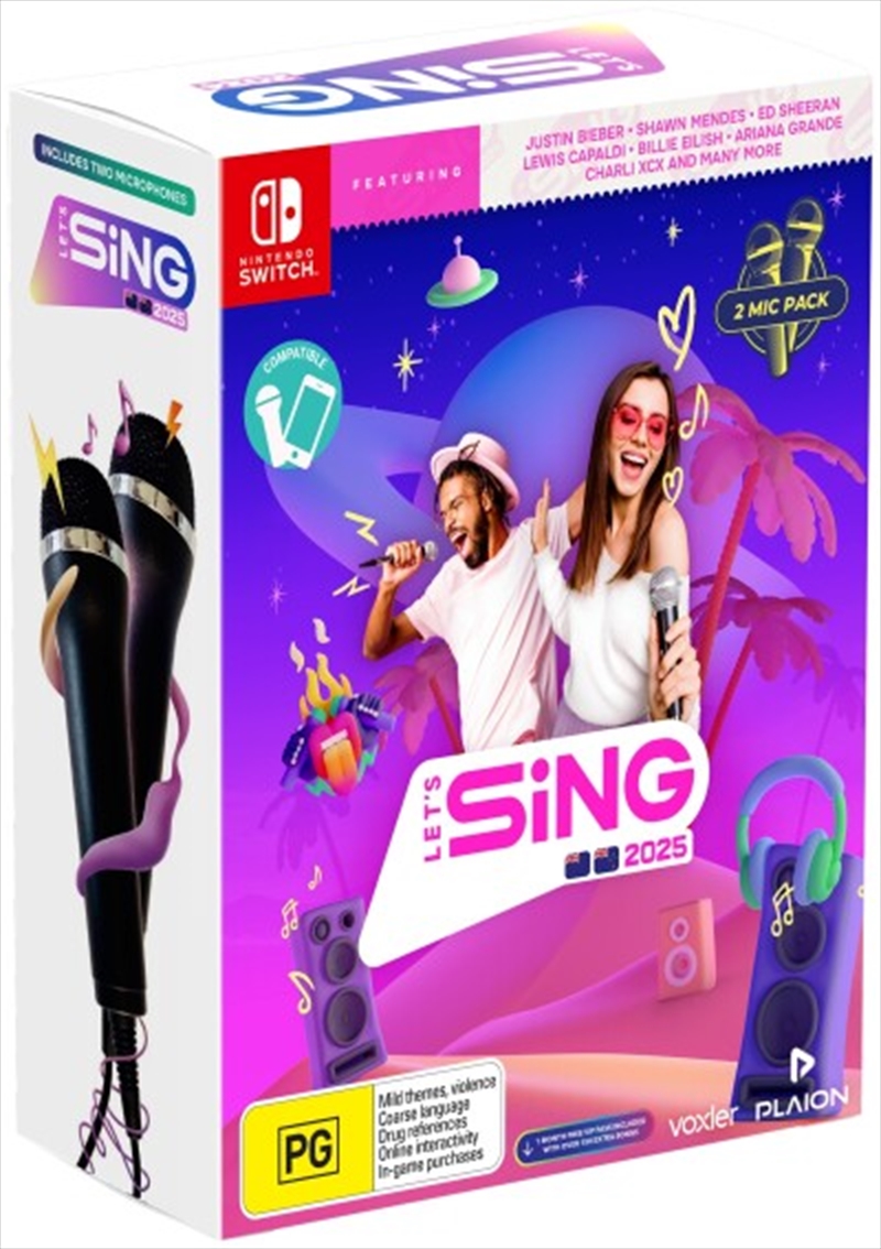 Lets Sing 2025 2 Mic Bundle/Product Detail/Party