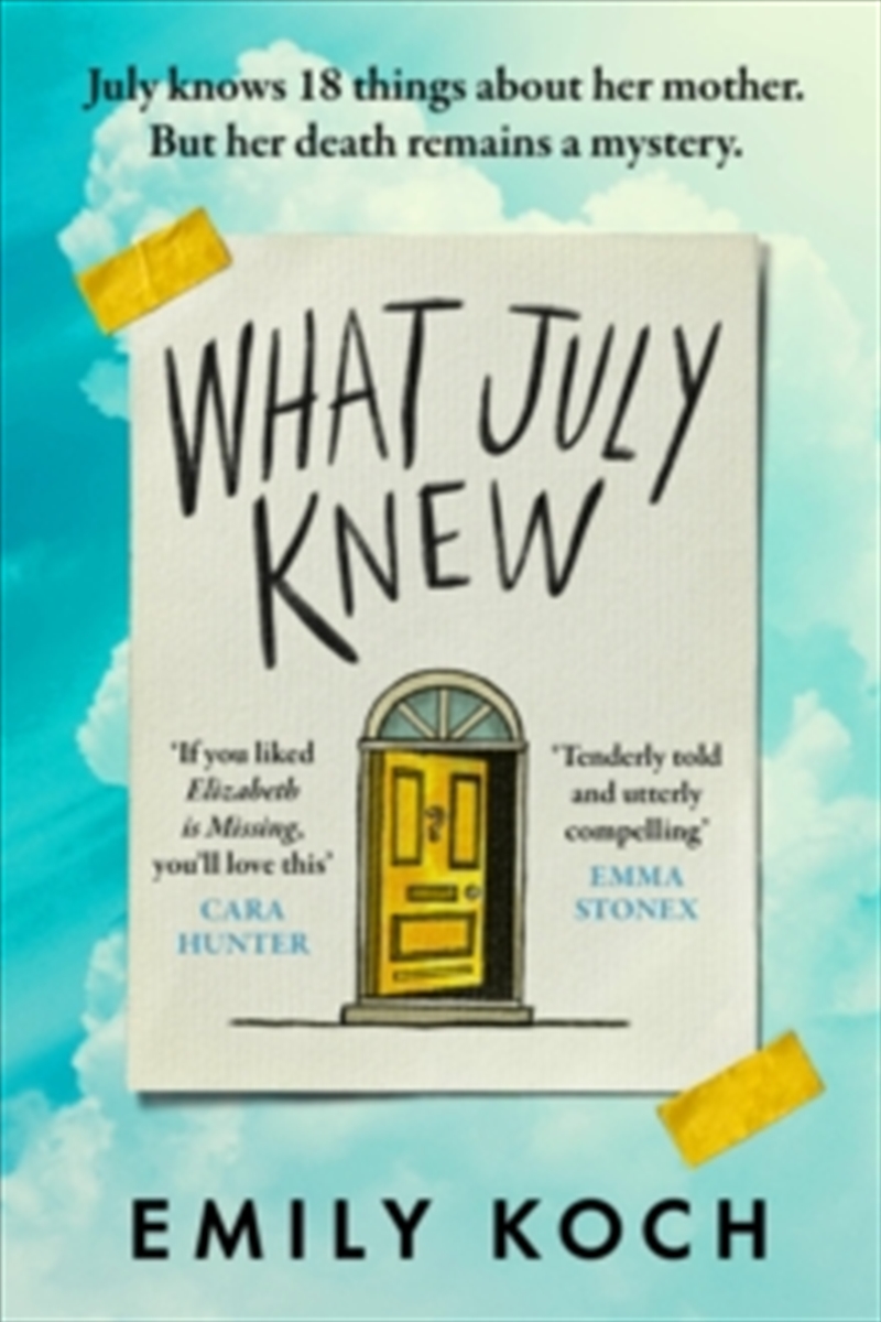 What July Knew/Product Detail/Crime & Mystery Fiction