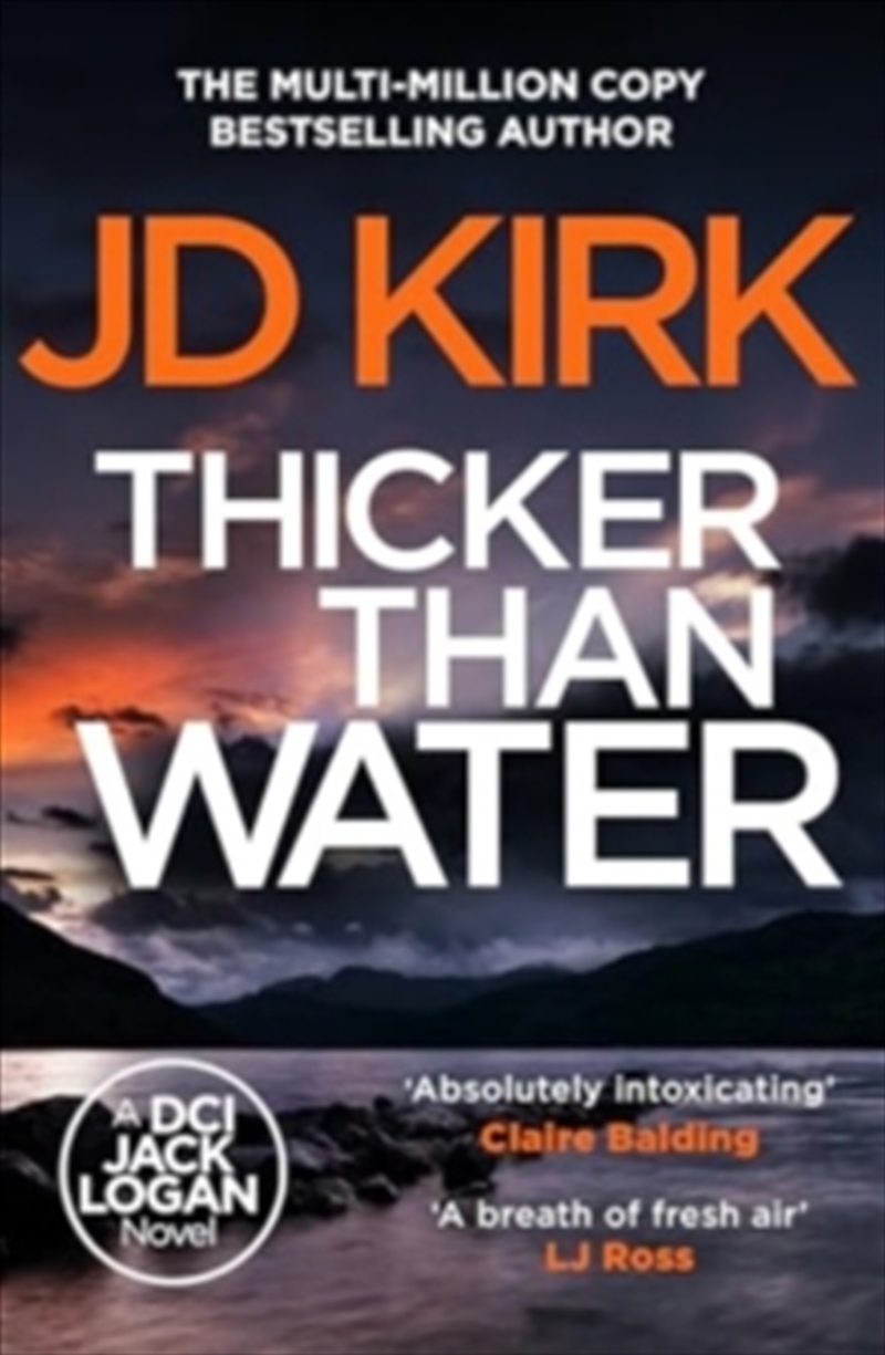 Thicker Than Water (DCI Logan Crime Thrillers)/Product Detail/Crime & Mystery Fiction