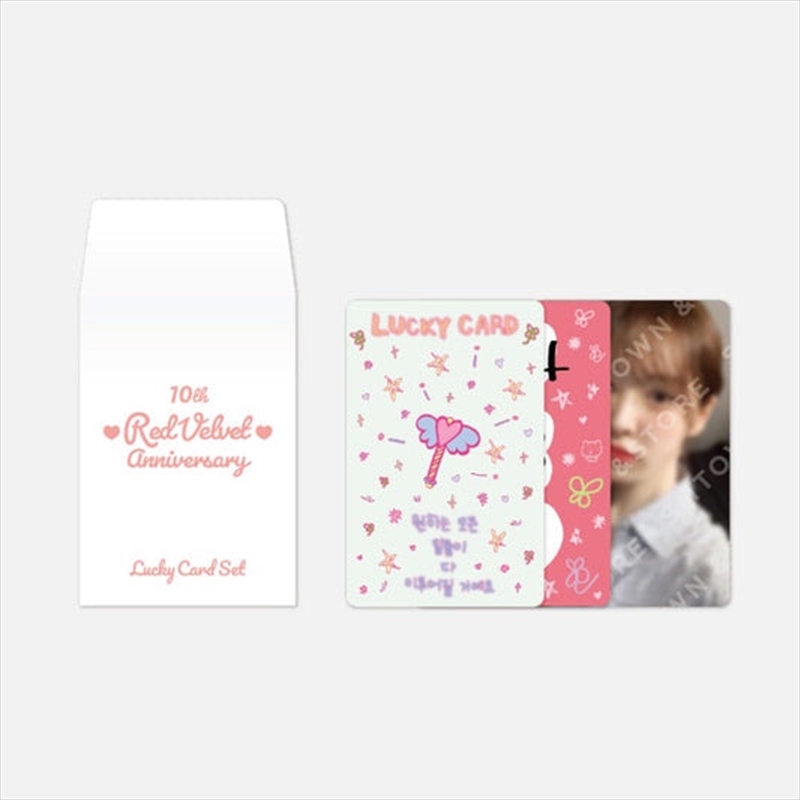 Red Velvet - 10Th Anniversary Lucky Card Set Seulgi/Product Detail/KPOP Merch