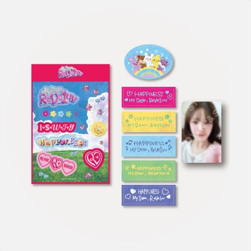 Red Velvet - Happiness : My Dear, Reve1Uv Official MD Removable Sticker Set Wendy/Product Detail/KPOP Merch