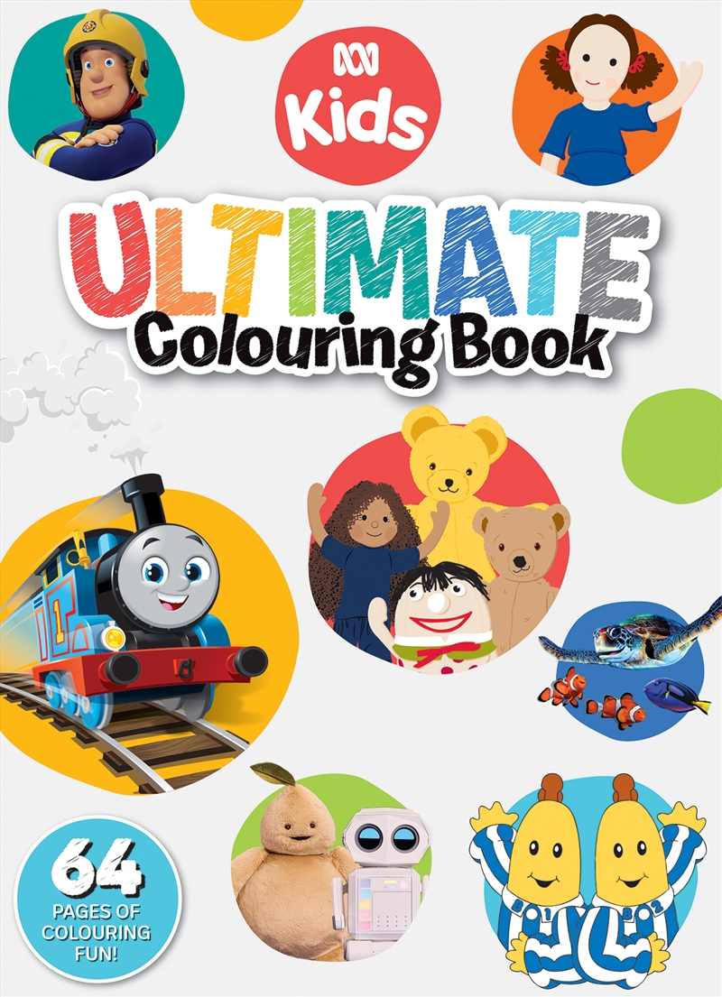 ABC Kids: Ultimate Colouring Book/Product Detail/Kids Colouring