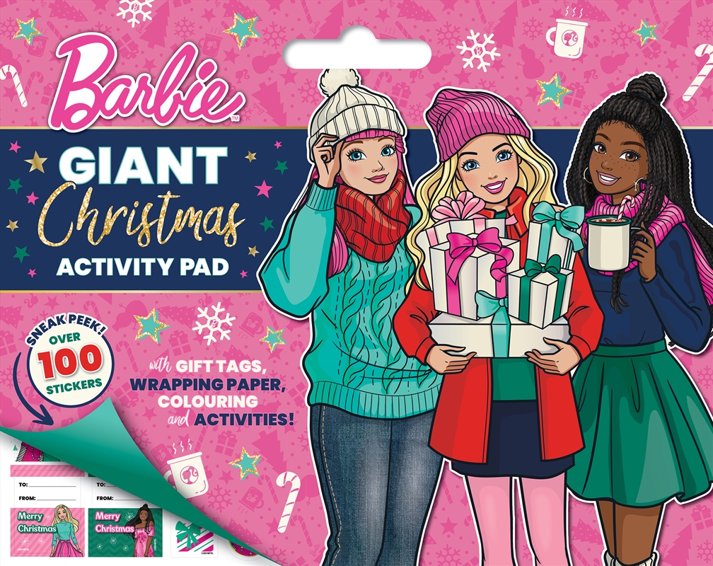 Barbie: Giant Christmas Activity Pad (Mattel)/Product Detail/Kids Activity Books