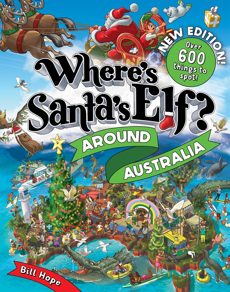 Where's Santa's Elf? Around Australia (New Edition)/Product Detail/Early Childhood Fiction Books