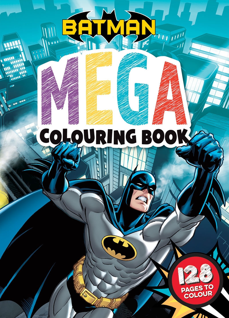 Batman: Mega Colouring Book (DC Comics)/Product Detail/Kids Colouring