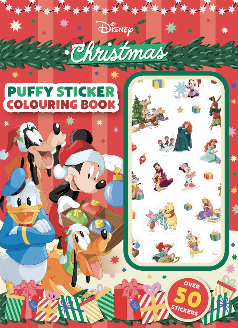 Disney Christmas: Puffy Sticker Colouring Book/Product Detail/Kids Colouring