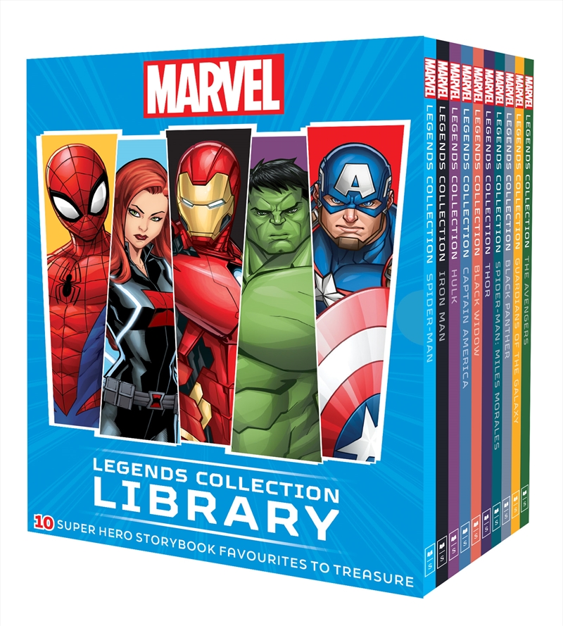 Marvel: Legends Collection 10-Book Library/Product Detail/Childrens Fiction Books