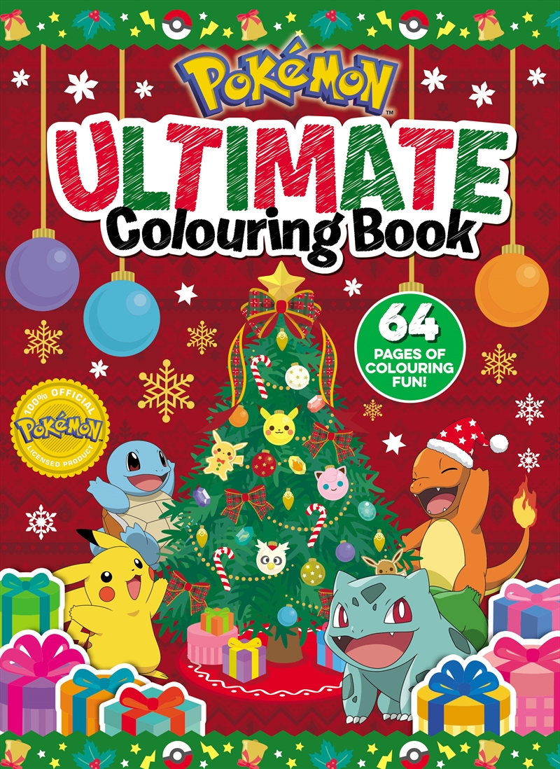 Pokémon Christmas: Ultimate Colouring Book/Product Detail/Kids Colouring