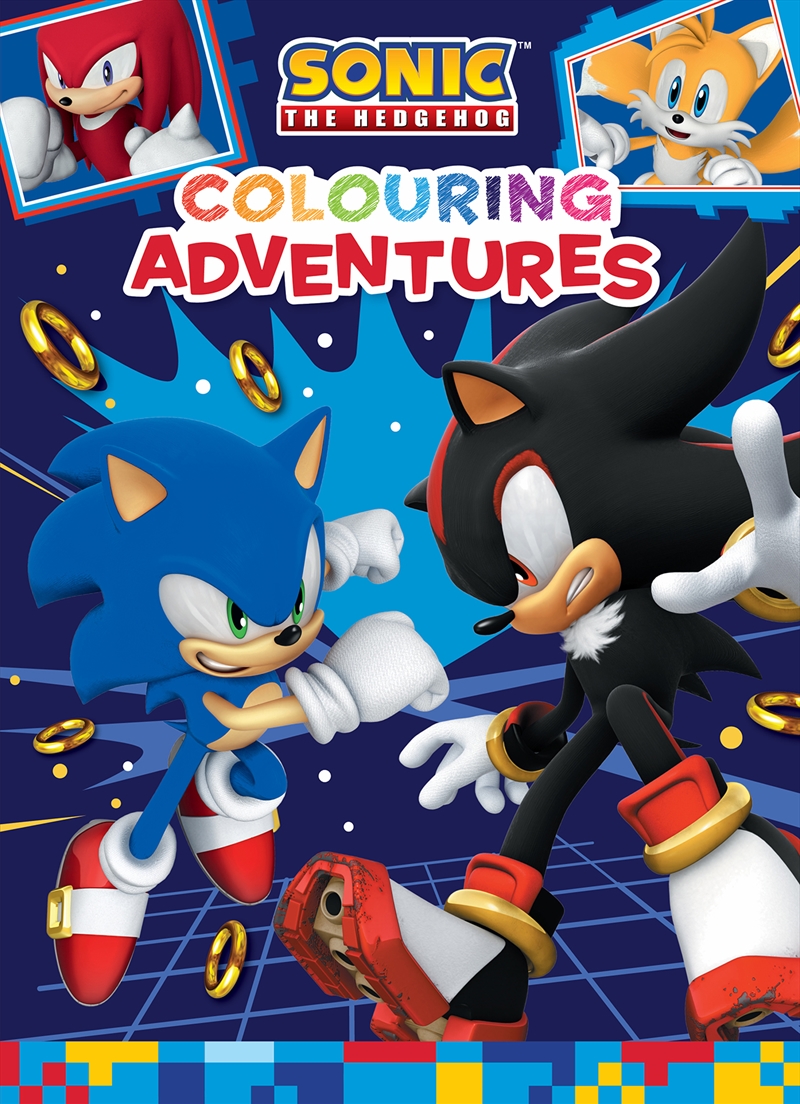 Sonic the Hedgehog: Colouring Adventures (Sega)/Product Detail/Kids Colouring