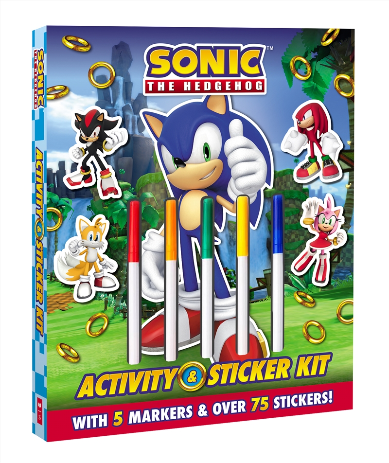 Sonic the Hedgehog: Sticker and Activity Kit (Sega)/Product Detail/Kids Activity Books