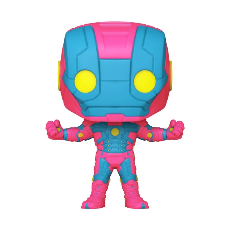 Marvel Comics - Iron Man MkV (Infinity Saga) US Exclusive Black Light Pop! Vinyl [RS]/Product Detail/Standard Pop Vinyl