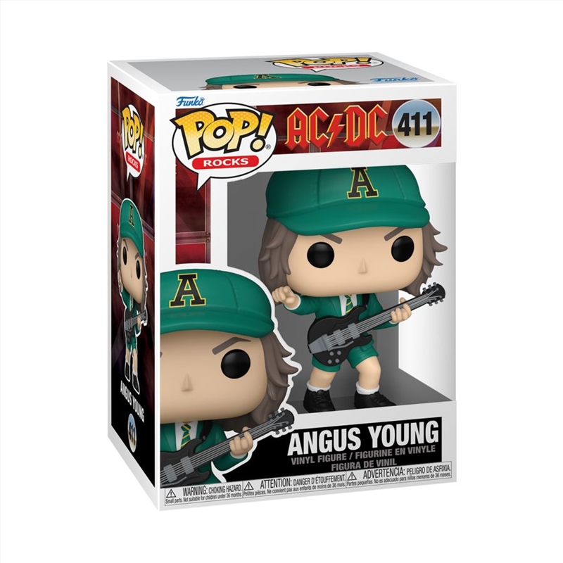 AC/DC - Angus Young (Green Uniform) Pop! Vinyl/Product Detail/Music