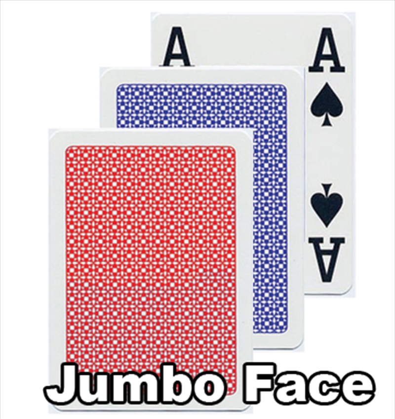 Plastic Playing Cards; Jumbo Face/Product Detail/Card Games