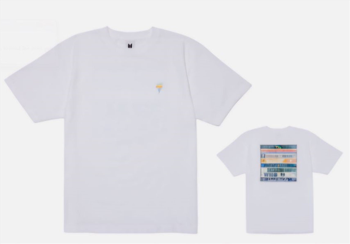 [2ND PRE-ORDER] BTS JIMIN - Smeraldo Garden Official Md S/S T-Shirt Type B White SMALL/Product Detail/KPOP Merch