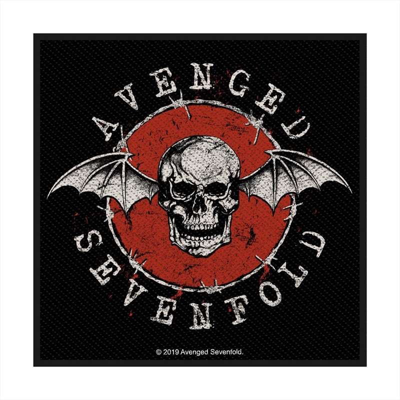 Avenged Sevenfold - Distressed Skull Patch/Product Detail/Buttons & Pins