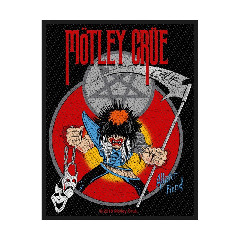 Motley Crue - Allister Fiend Patch/Product Detail/Buttons & Pins