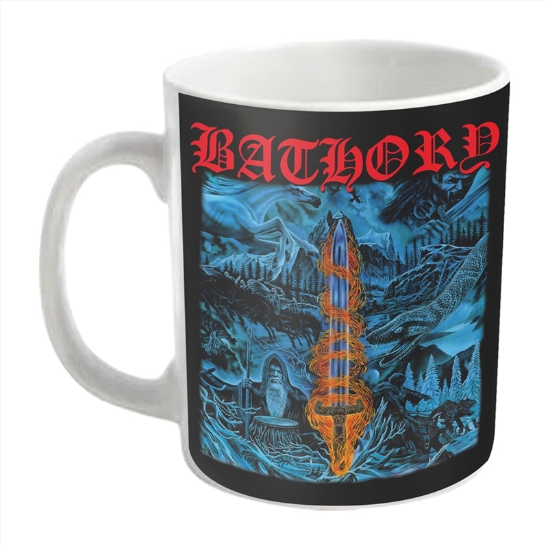 Bathory - Blood On Ice: White Mug/Product Detail/Mugs