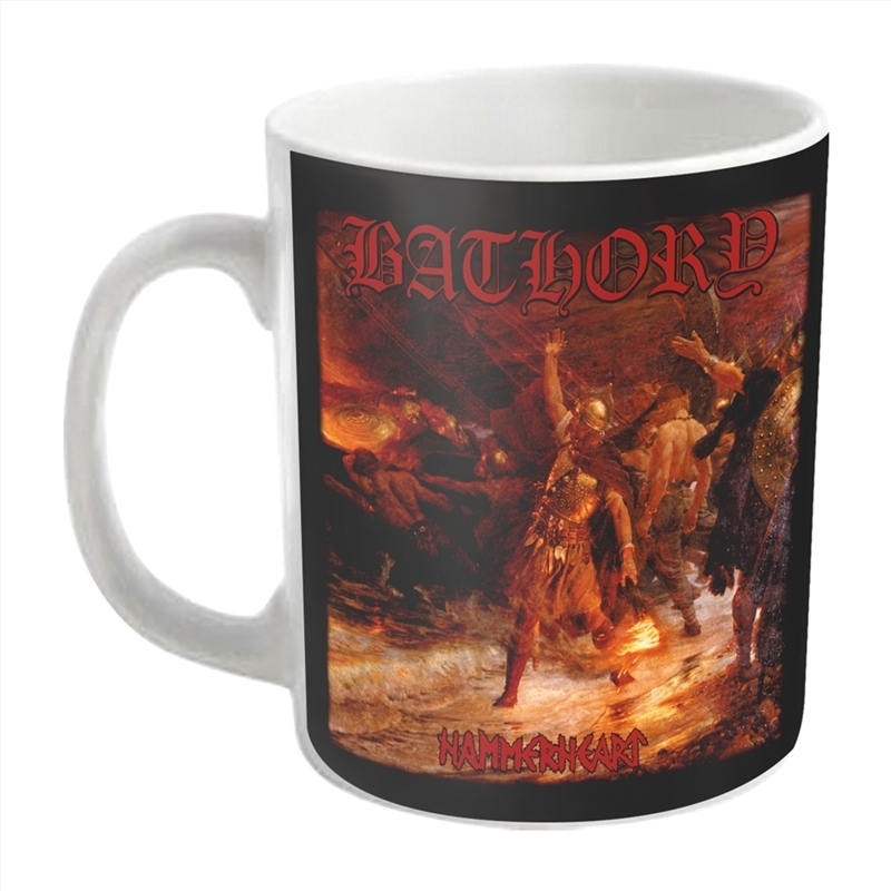 Bathory - Hammerheart: White Mug/Product Detail/Mugs