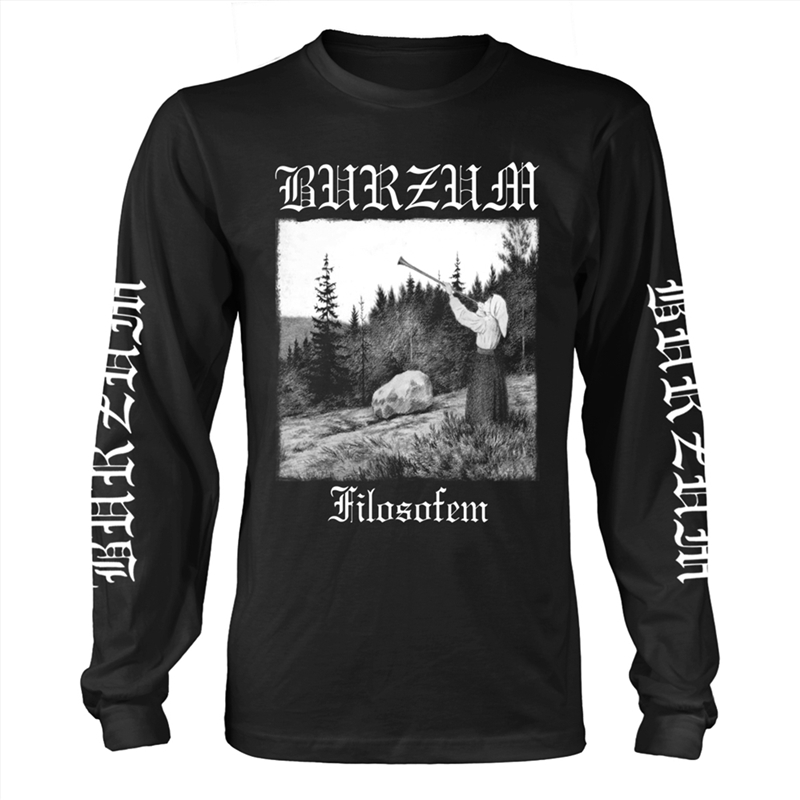 Burzum Long Sleeve - Filosofem 2018: Black: Large Shirt/Product Detail/Shirts