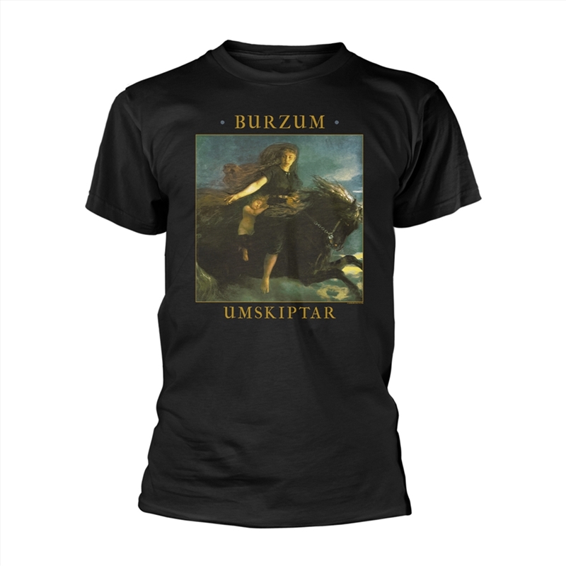 Burzum - Umskiptar: Black: Large Tshirt/Product Detail/Shirts