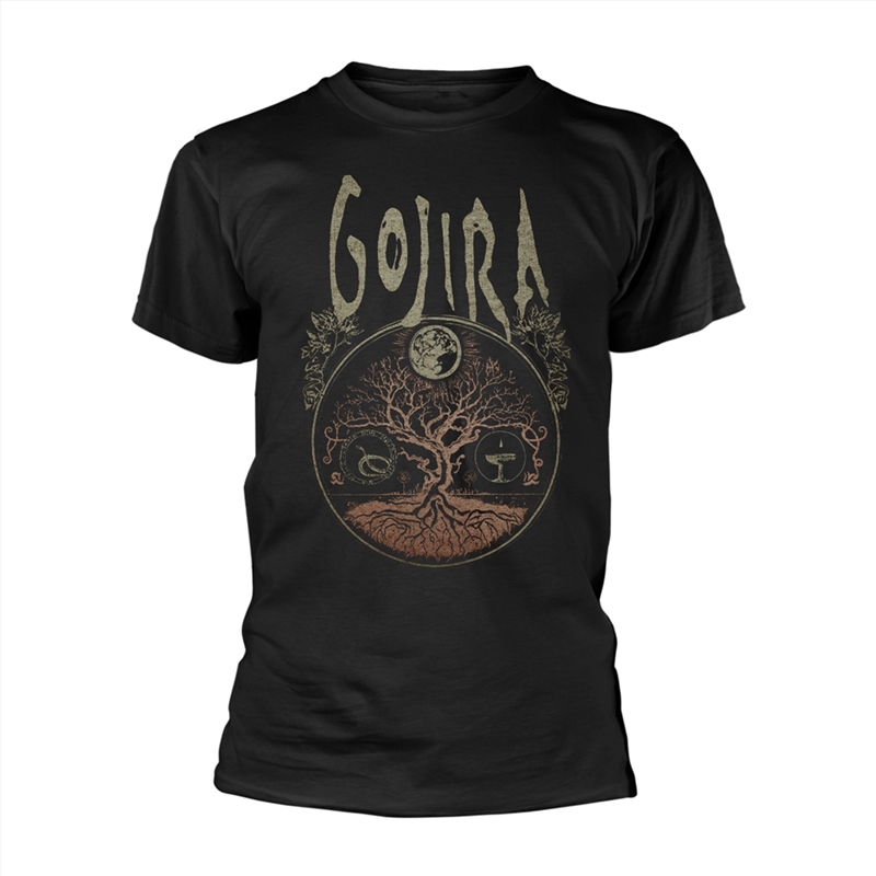 Gojira - Cycles (Organic): Black: Large Tshirt/Product Detail/Shirts