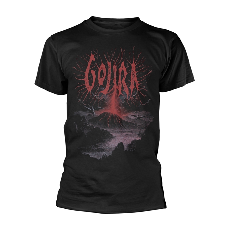 Gojira - Lightning Strike (Organic): Black: Large Tshirt/Product Detail/Shirts