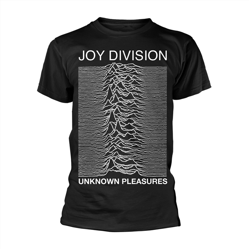 Joy Division - Unknown Pleasures (Black): Black: Large Tshirt/Product Detail/Shirts