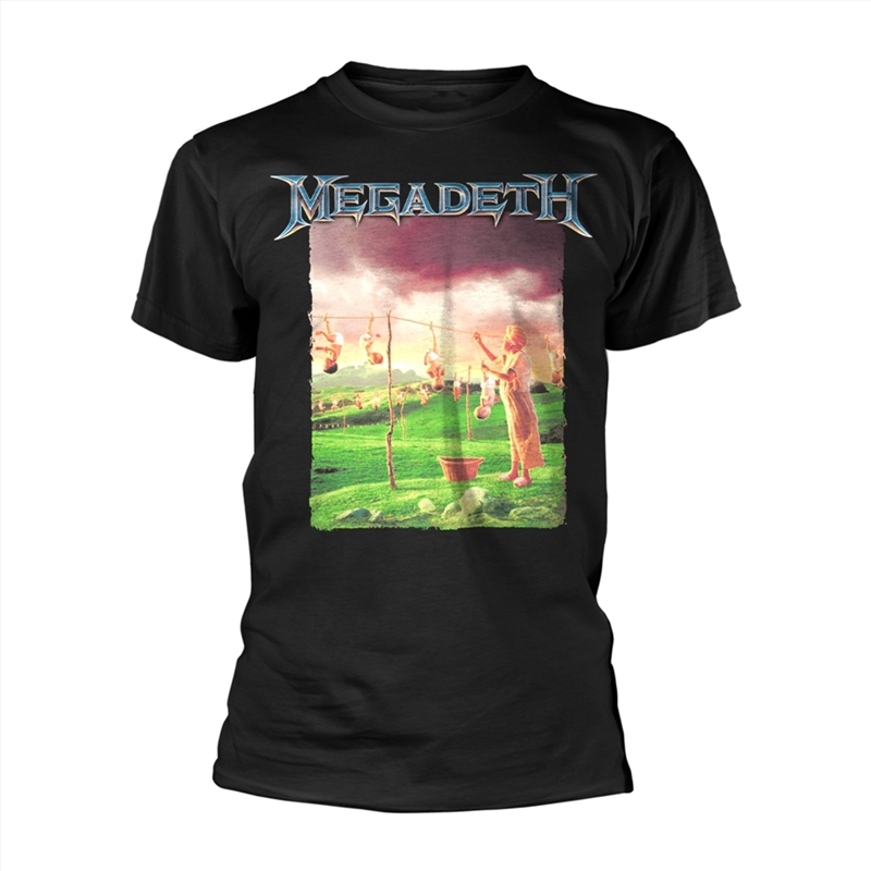 Megadeth - Youthanasia: Black: Large Tshirt/Product Detail/Shirts