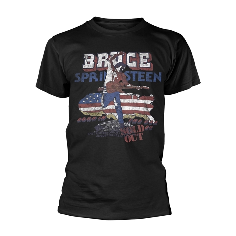 Bruce Springsteen - Tour '84-'85: Black: Small Tshirt/Product Detail/Shirts