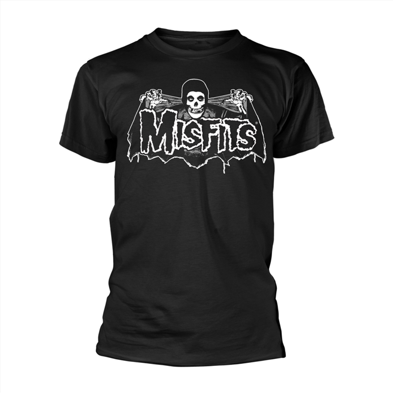 Misfits - Batfiend Old School: Black: Small Tshirt/Product Detail/Shirts