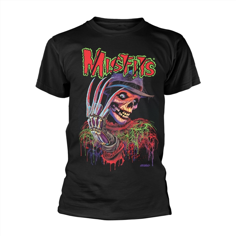 Misfits - Nightmare Fiend: Black: Xxl Tshirt/Product Detail/Shirts