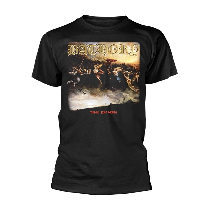 Bathory - Blood Fire Death: Black: Xxxl Tshirt/Product Detail/Shirts