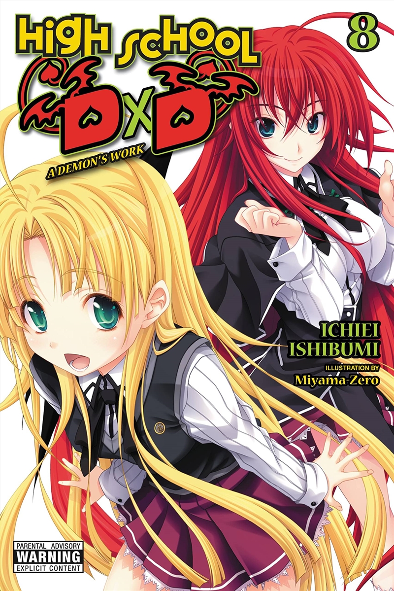 High School Dxd Vol 8/Product Detail/Fantasy Fiction