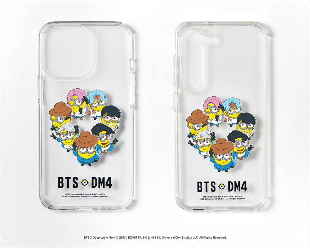 Bts - Dm4 Collaboration Official Md Clear Phone Case I Phone 13 Pro Max/Product Detail/KPOP Merch