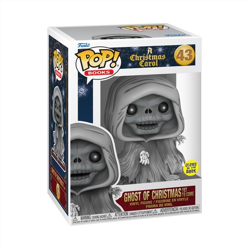 A Christmas Carol - Ghost of Christmas Yet to Come Glow Pop! Vinyl/Product Detail/Movies