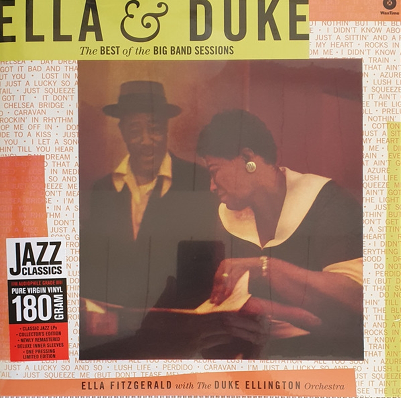 Ella & Duke - The Best Of The Big Band Sessions/Product Detail/Jazz