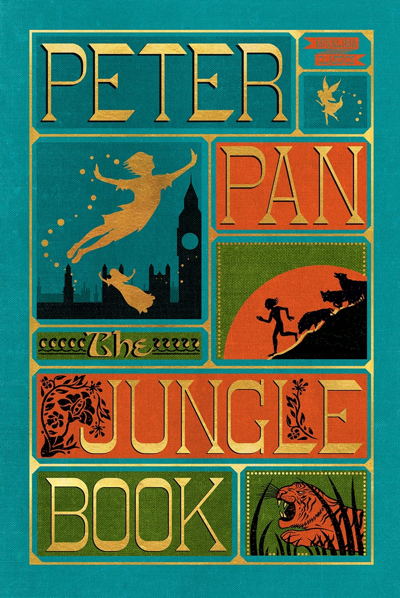 Peter Pan and Jungle Book, The [Minalima Illustrated Classics Intl Boxed Set]/Product Detail/General Fiction Books